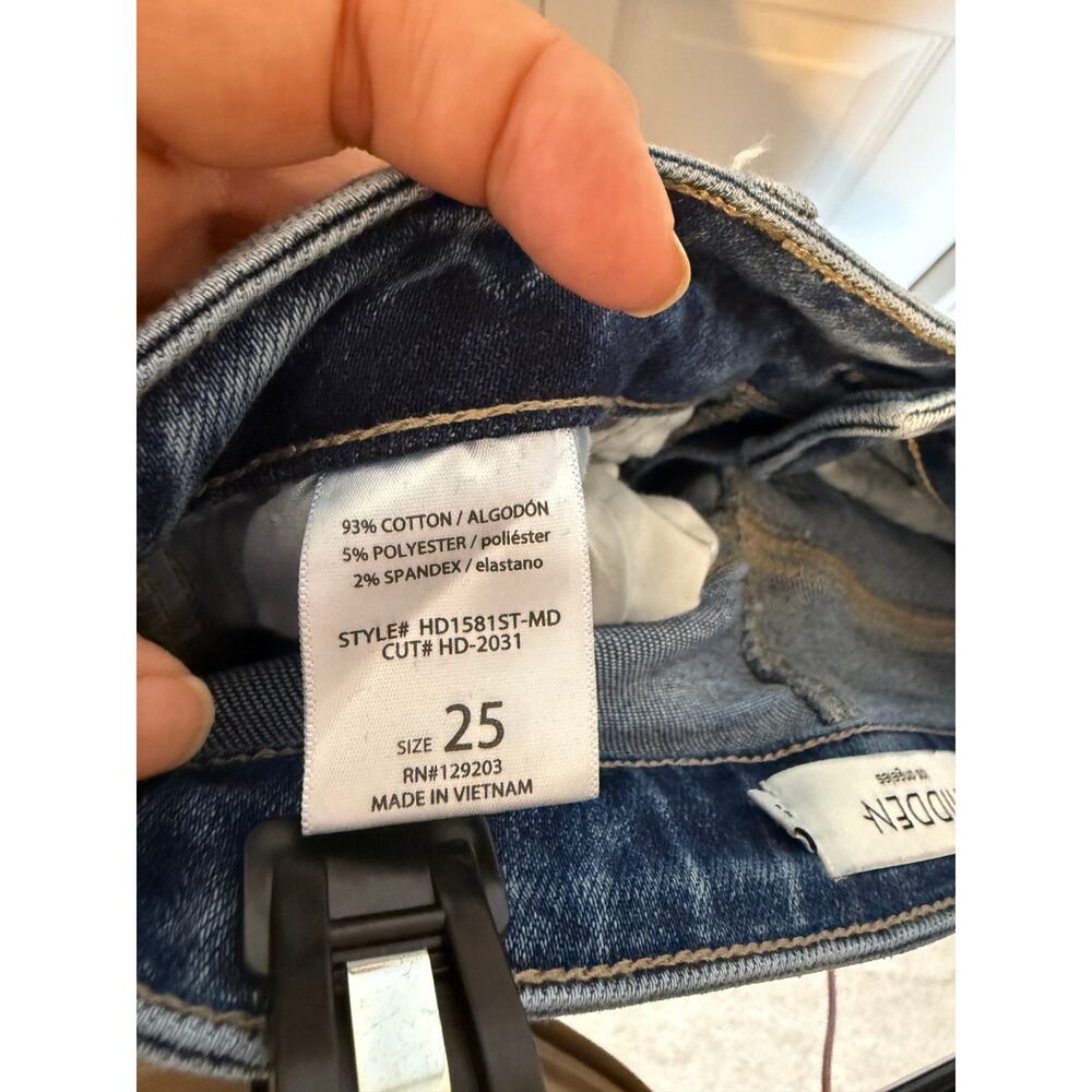 Hidden Size 25 Women's Blue Jeans - Picture 5 of 7